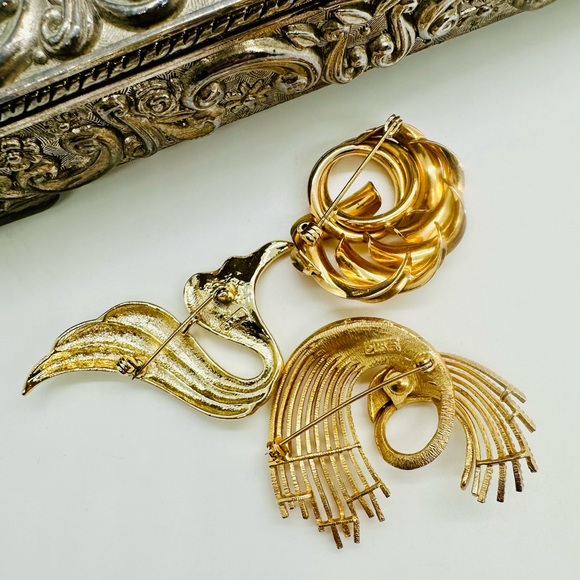 Vintage Modernist Brooch lot - Picture 3 of 11